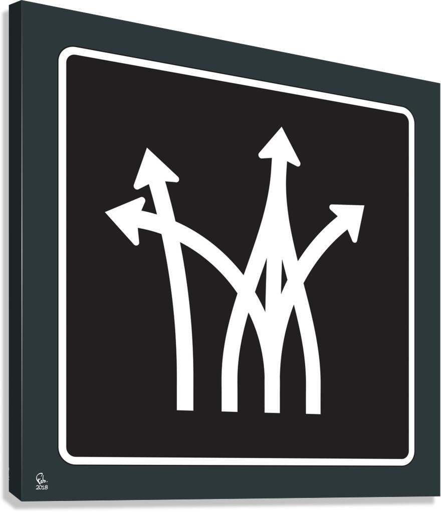 Traffic Delirium 002 Canvas Print