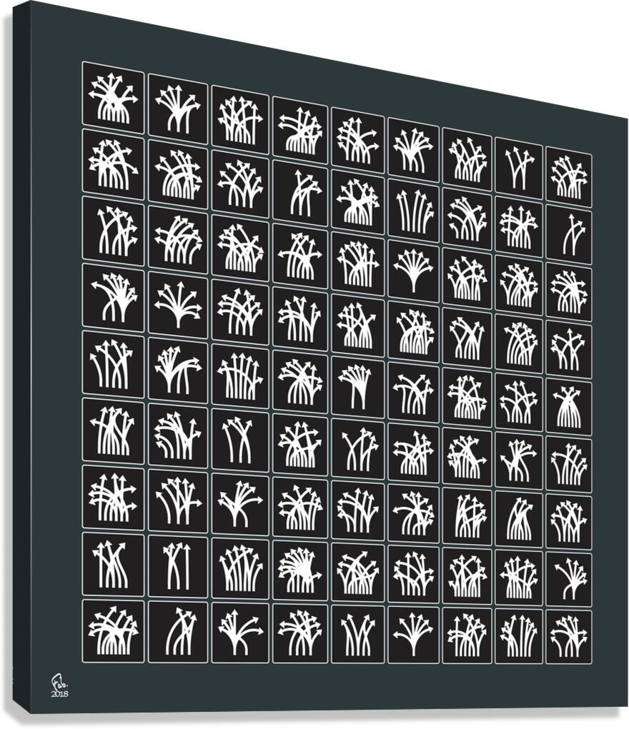 Traffic Delirium 006 Canvas Print