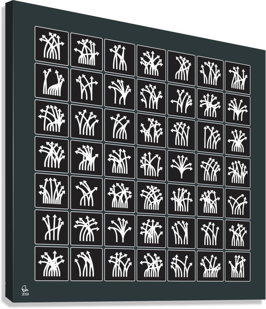 Traffic Delirium 018 Canvas Print