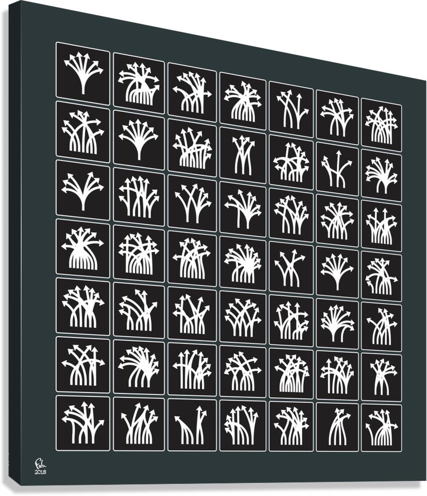 Traffic Delirium 017 Canvas Print