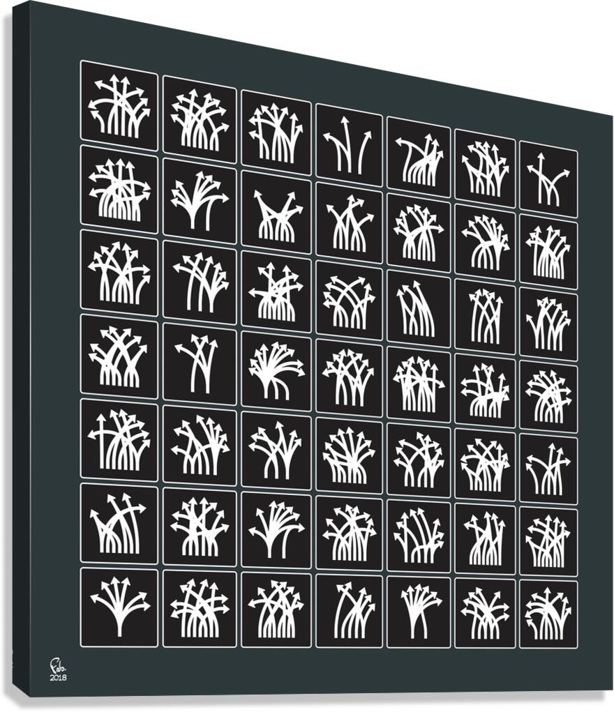 Traffic Delirium 016 Canvas Print