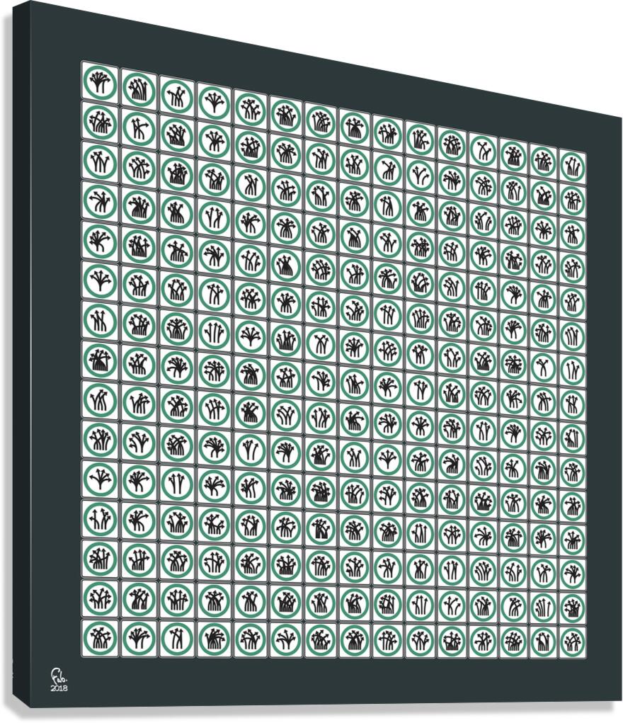 Traffic Delirium 024 Canvas Print