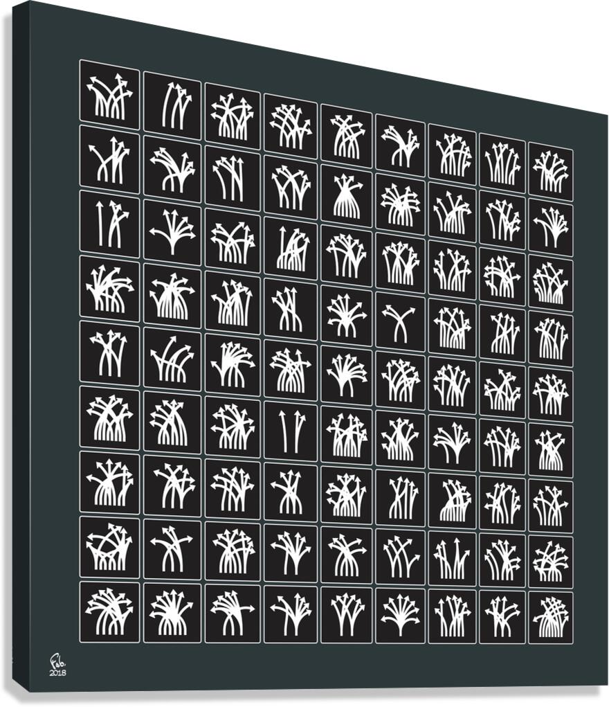 Traffic Delirium 021 Canvas Print