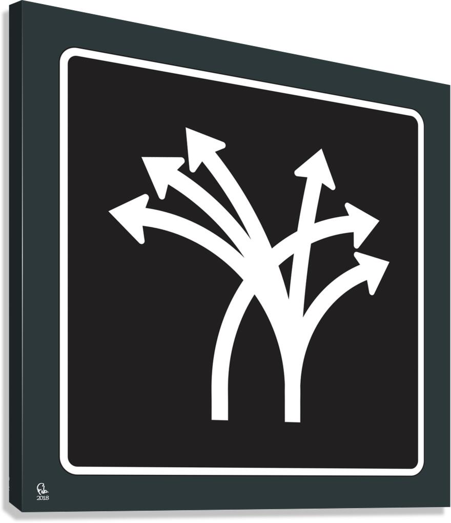 Traffic Delirium 022 Canvas Print