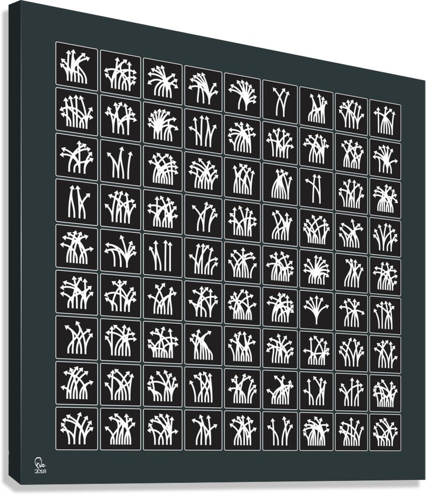 Traffic Delirium 027 Canvas Print