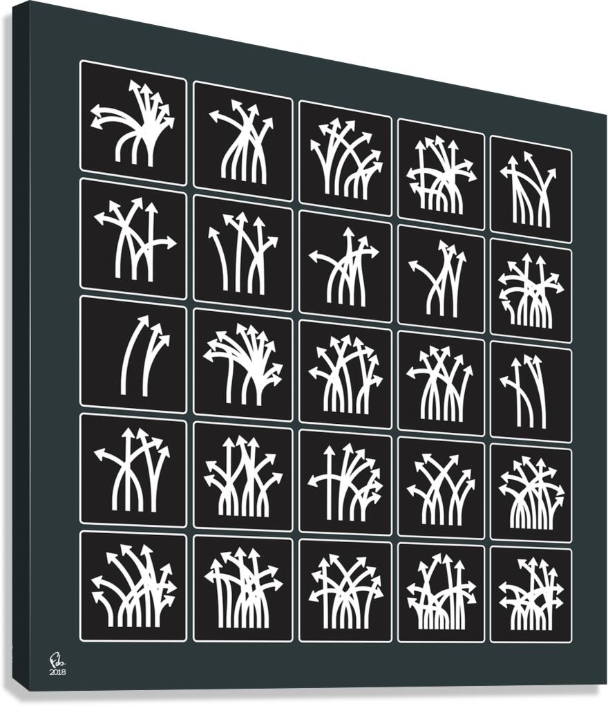 Traffic Delirium 023 Canvas Print