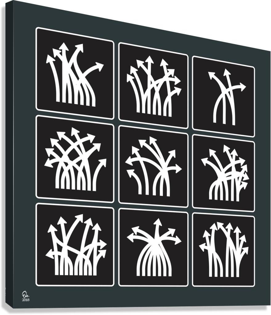 Traffic Delirium 032 Canvas Print