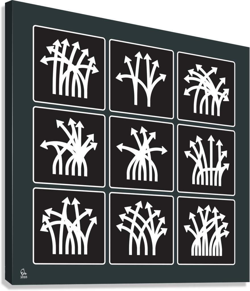 Traffic Delirium 036 Canvas Print