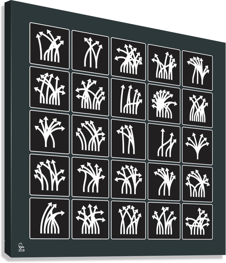 Traffic Delirium 039 Canvas Print