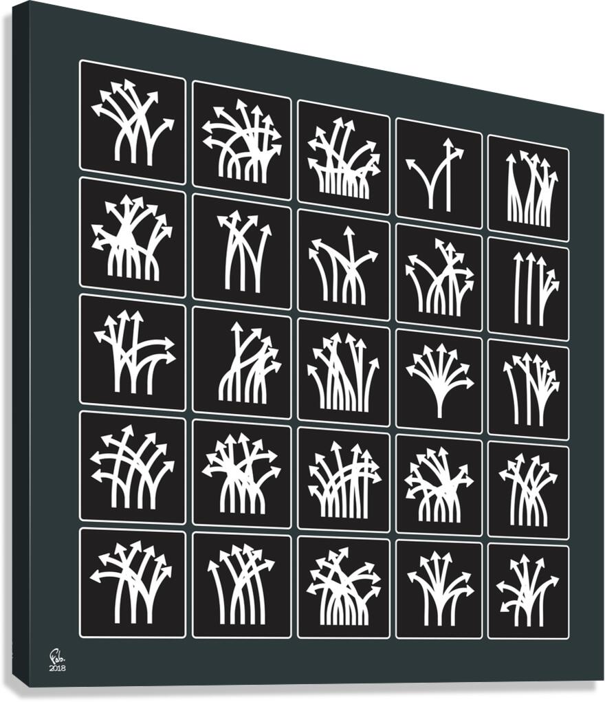 Traffic Delirium 034 Canvas Print