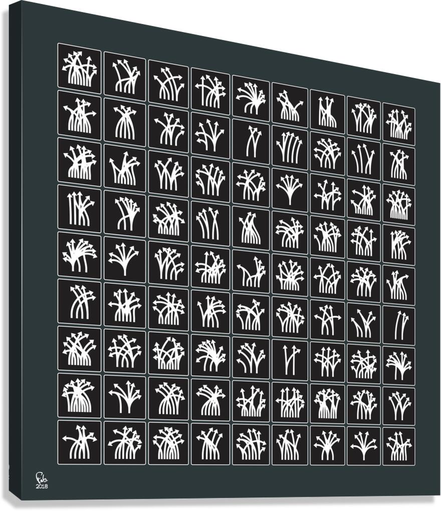 Traffic Delirium 031 Canvas Print