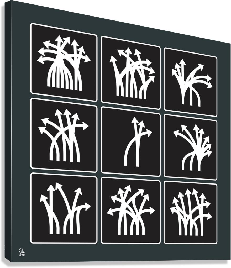 Traffic Delirium 045 Canvas Print