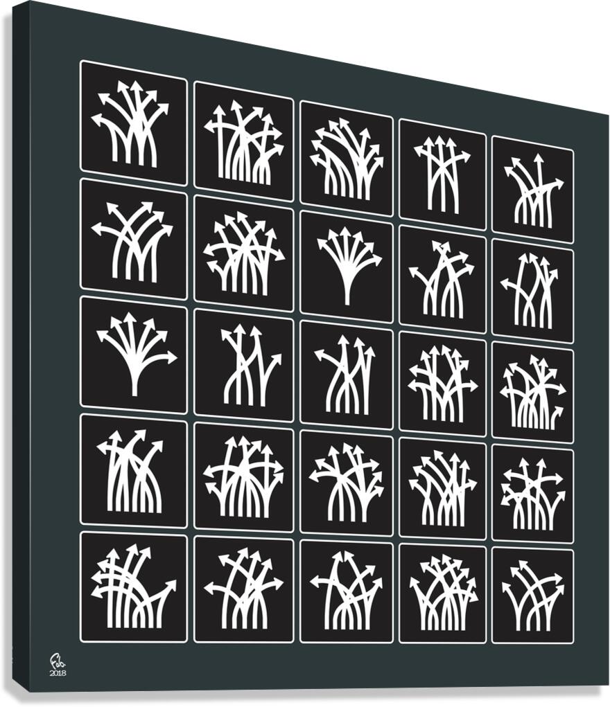 Traffic Delirium 047 Canvas Print