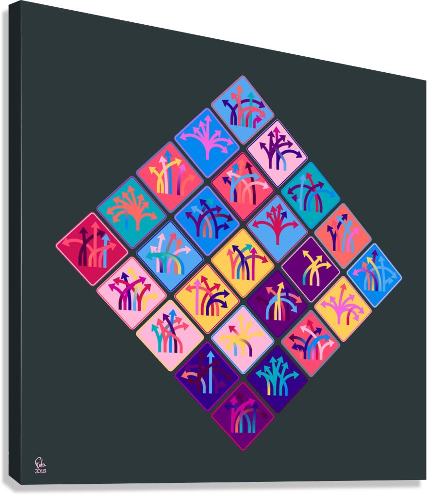 Traffic Circus 009 Canvas Print