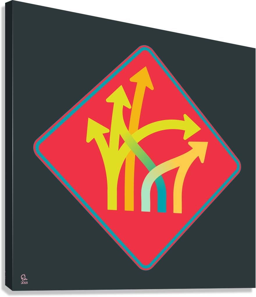 Traffic Circus 008 Canvas Print