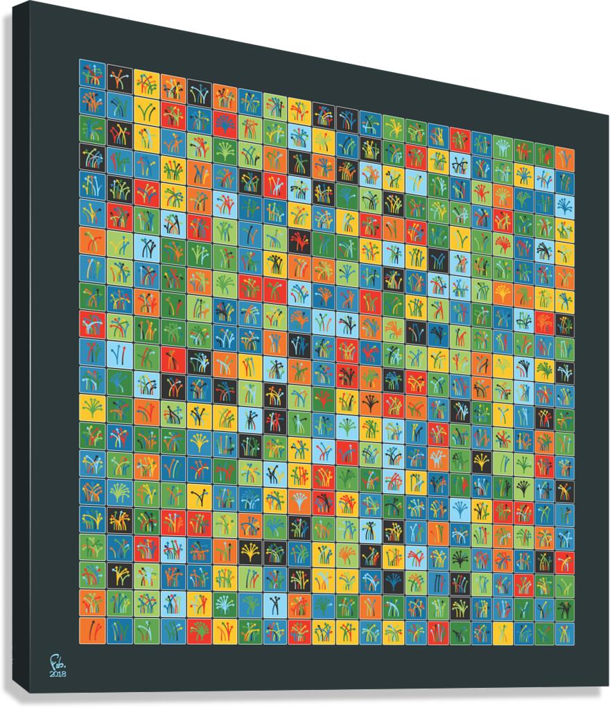 Traffic Circus 007 Canvas Print