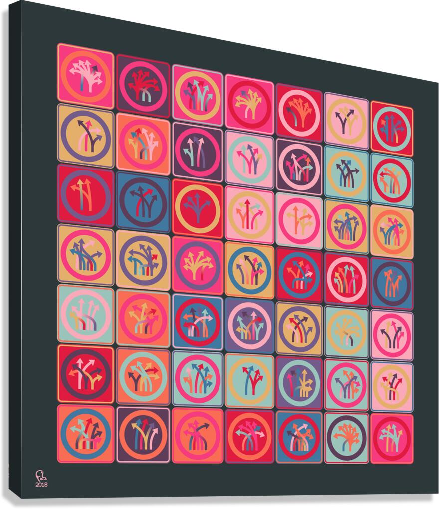 Traffic Circus 002 Canvas Print