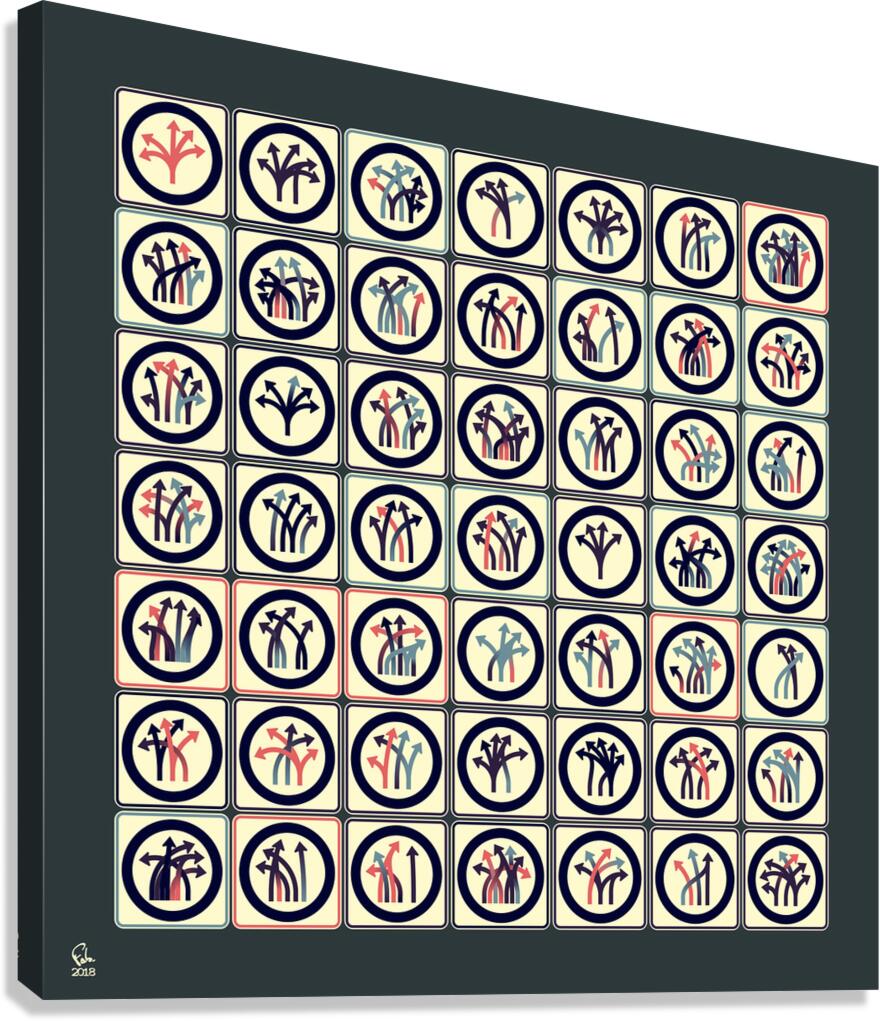 Traffic Circus 017 Canvas Print