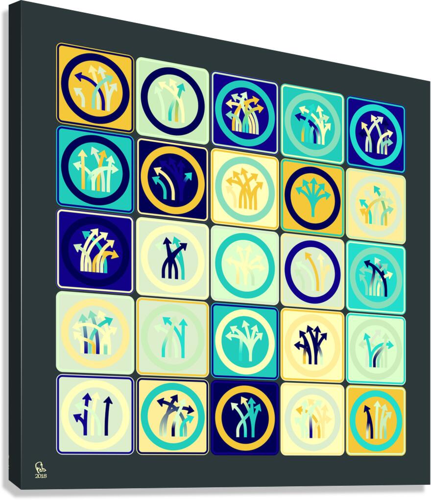 Traffic Circus 015 Canvas Print