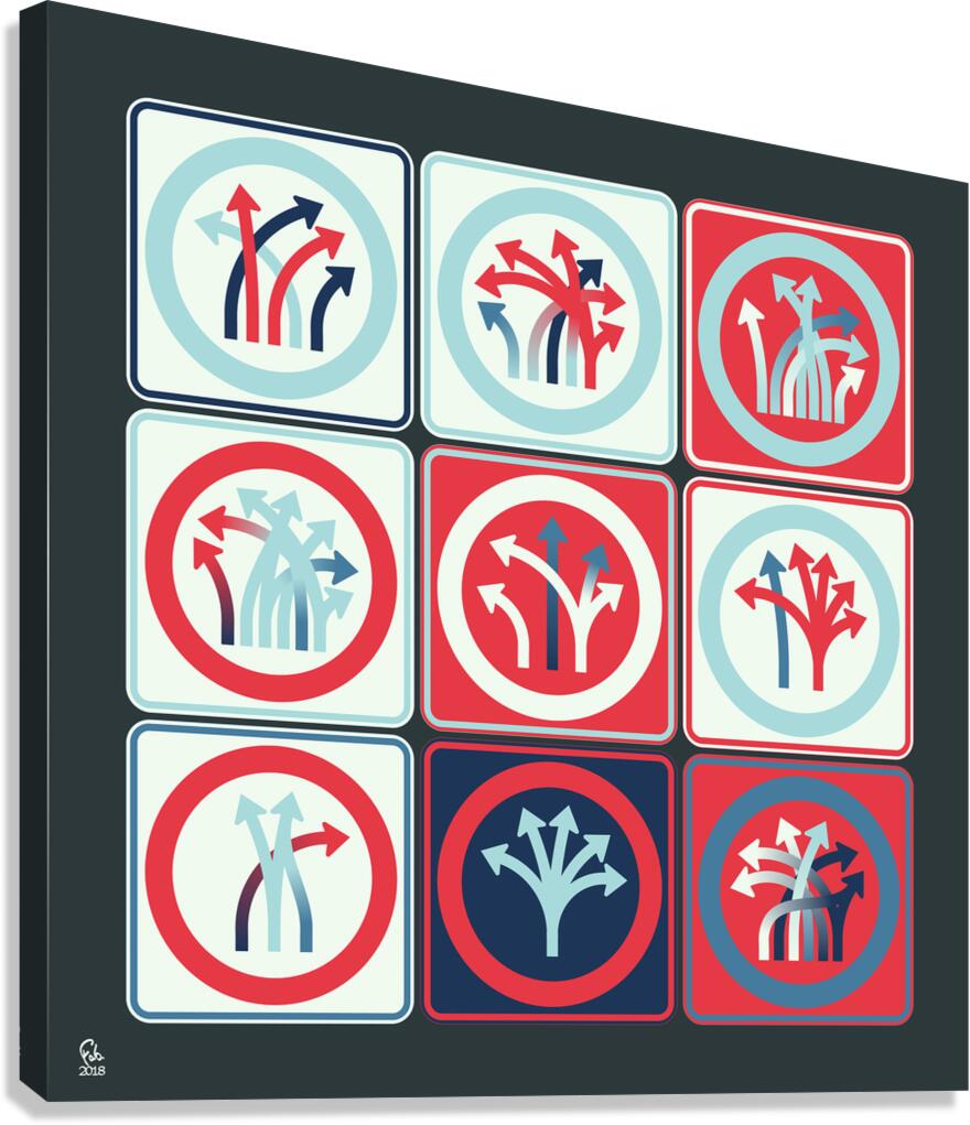 Traffic Circus 020 Canvas Print