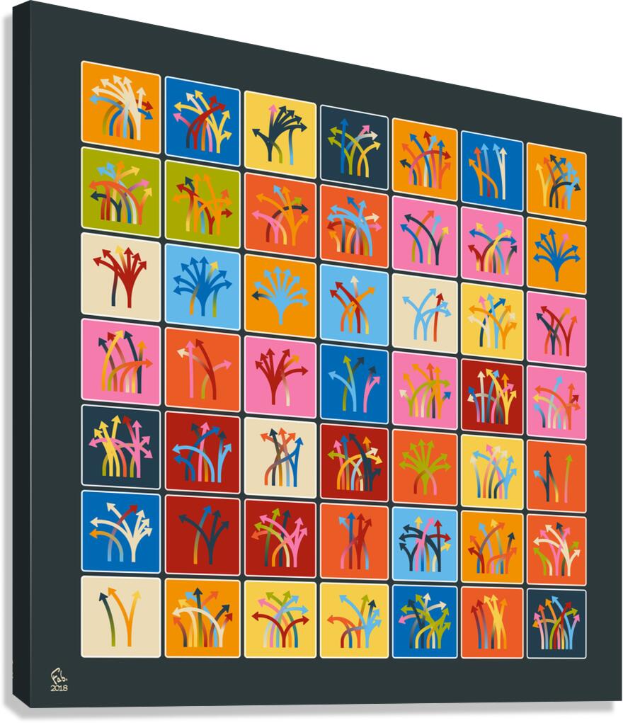 Traffic Circus 027 Canvas Print