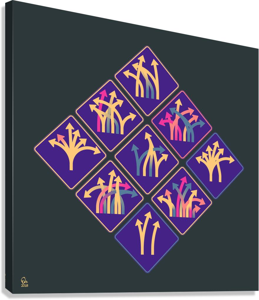 Traffic Circus 024 Canvas Print