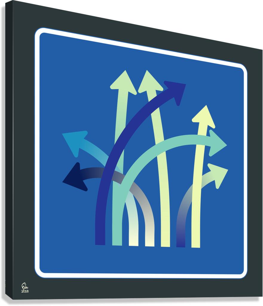 Traffic Circus 025 Canvas Print