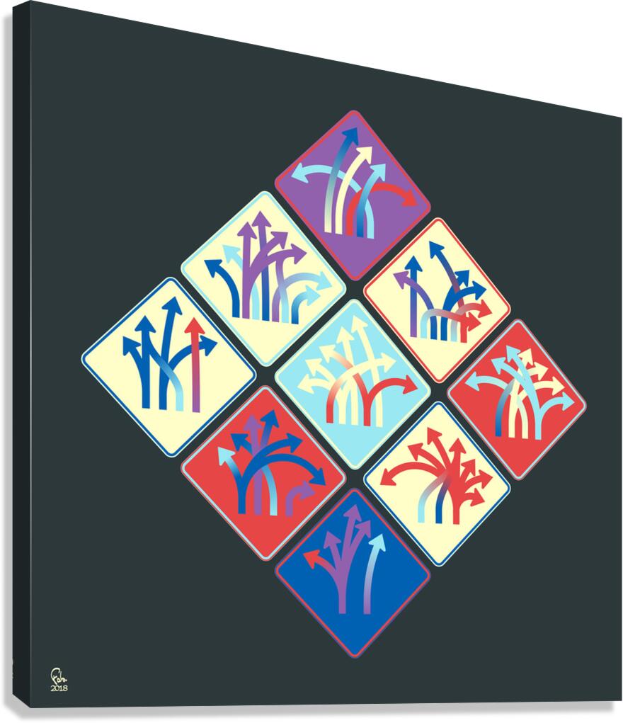 Traffic Circus 026 Canvas Print