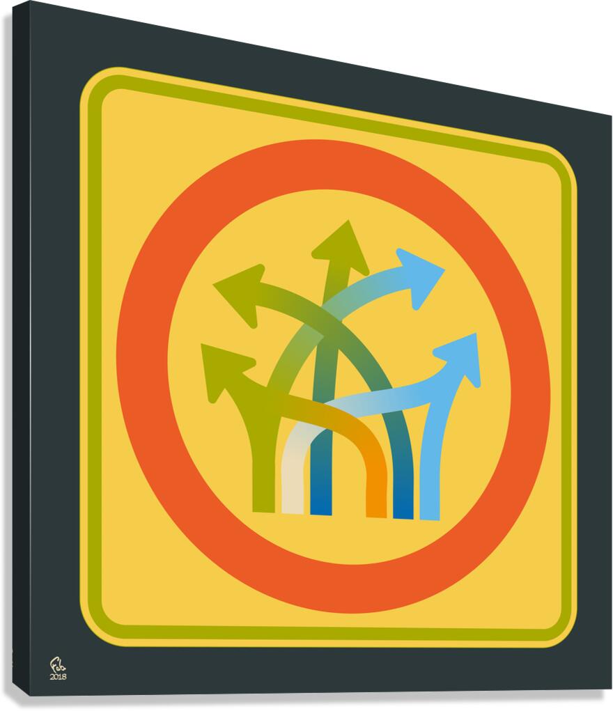 Traffic Circus 033 Canvas Print