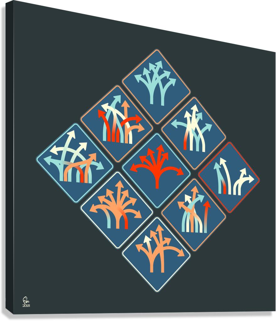 Traffic Circus 048 Canvas Print