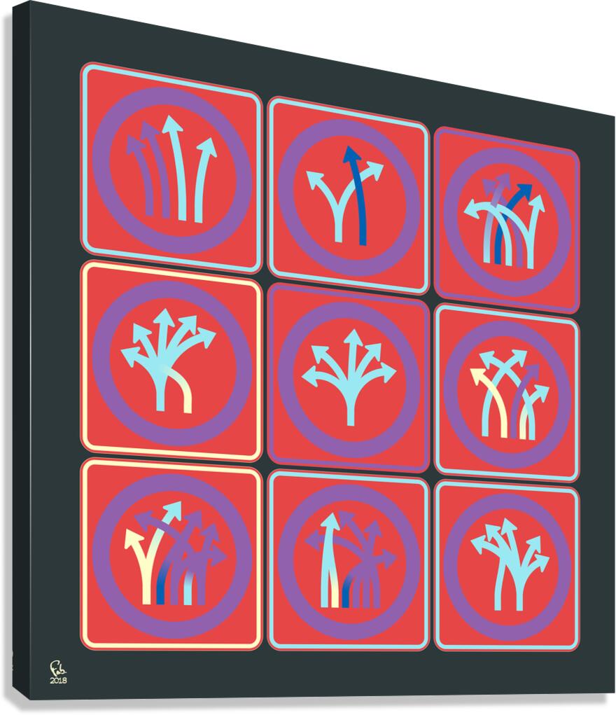 Traffic Circus 040 Canvas Print