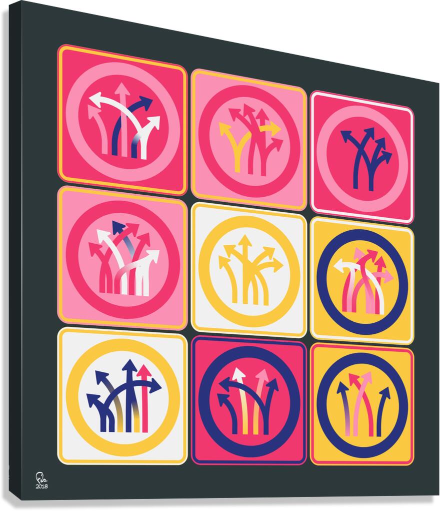 Traffic Circus 035 Canvas Print