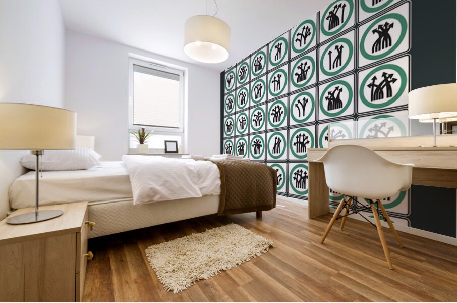 Traffic Delirium 004 Mural print