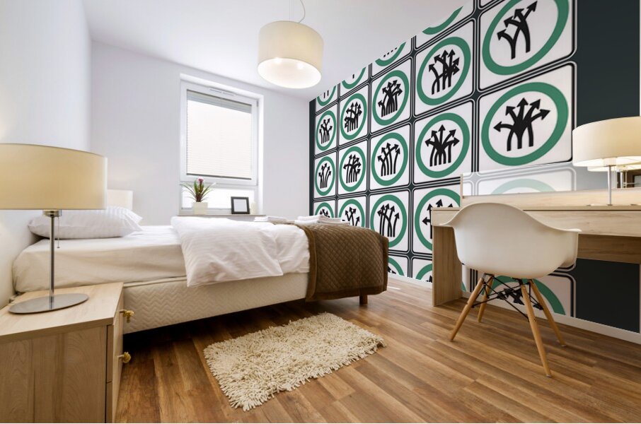 Traffic Delirium 020 Mural print