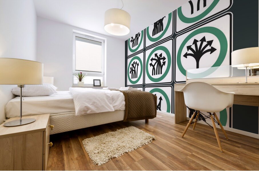 Traffic Delirium 046 Mural print