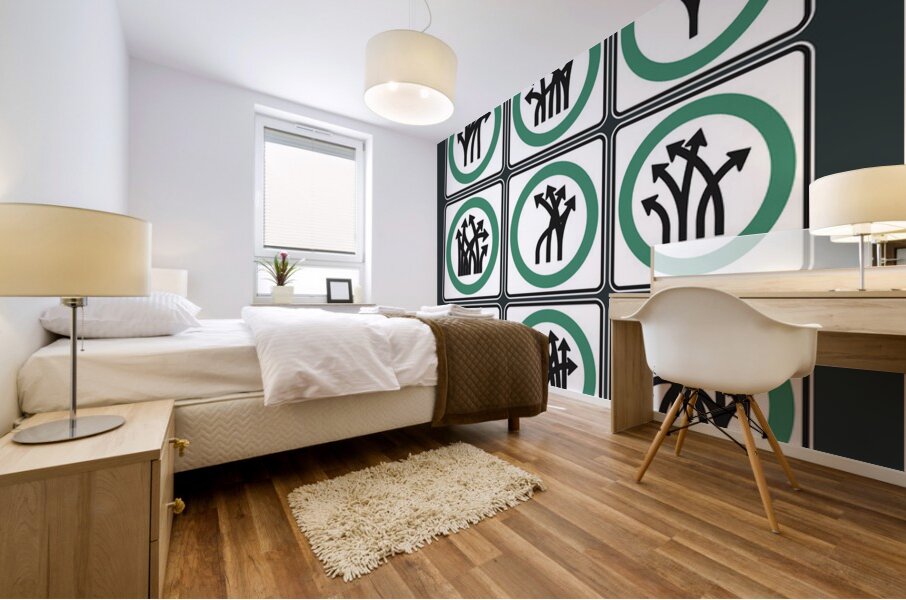 Traffic Delirium 042 Mural print