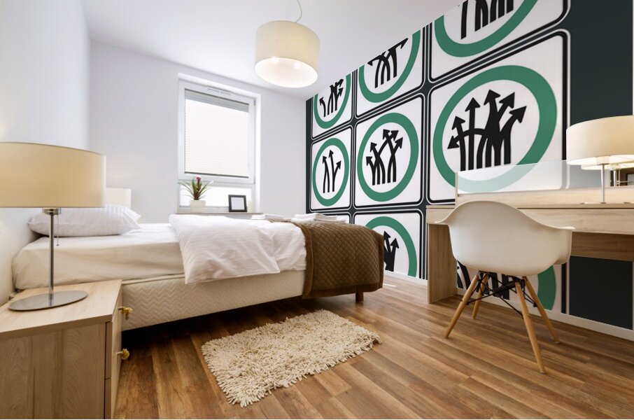 Traffic Delirium 048 Mural print