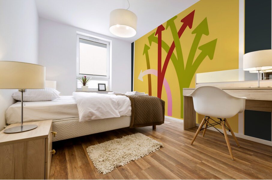 Traffic Circus 001 Mural print