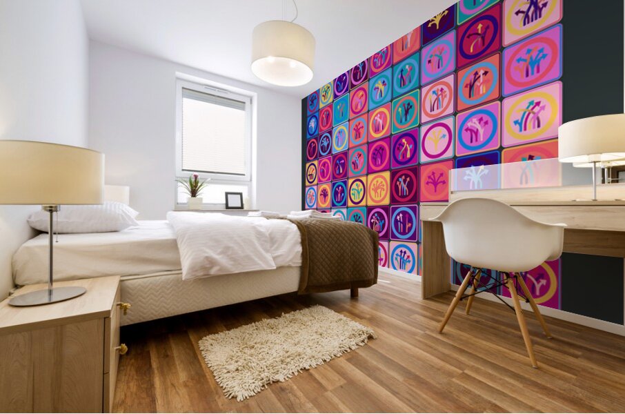 Traffic Circus 003 Mural print