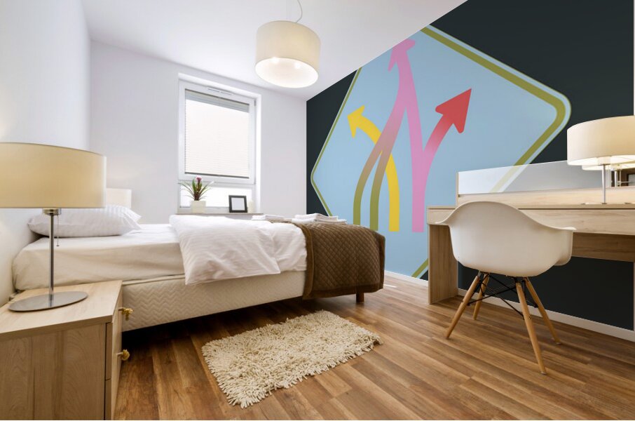 Traffic Circus 012 Mural print