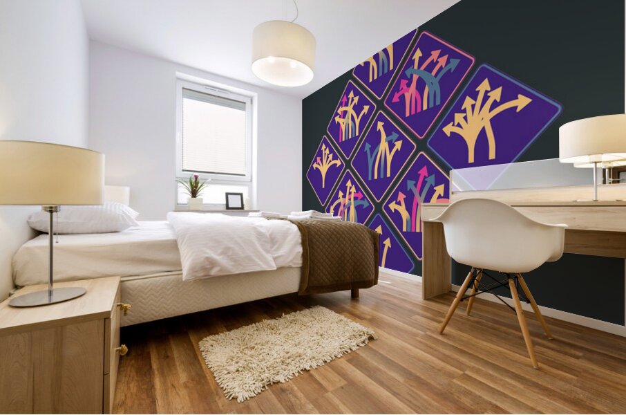 Traffic Circus 024 Mural print