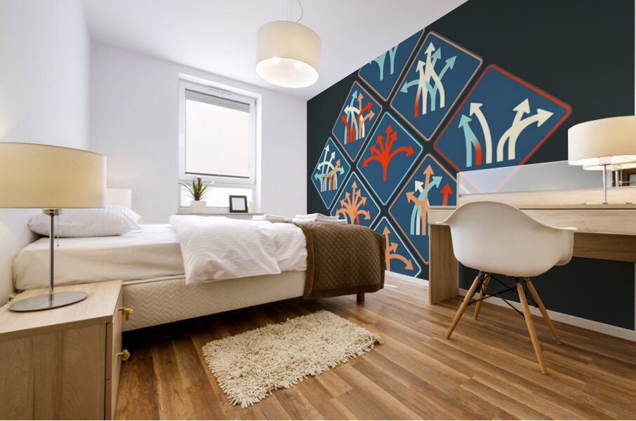 Traffic Circus 048 Mural print