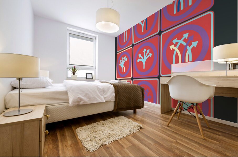 Traffic Circus 040 Mural print