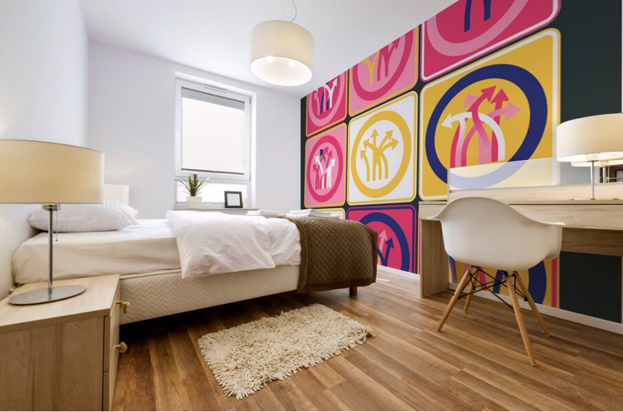 Traffic Circus 035 Mural print