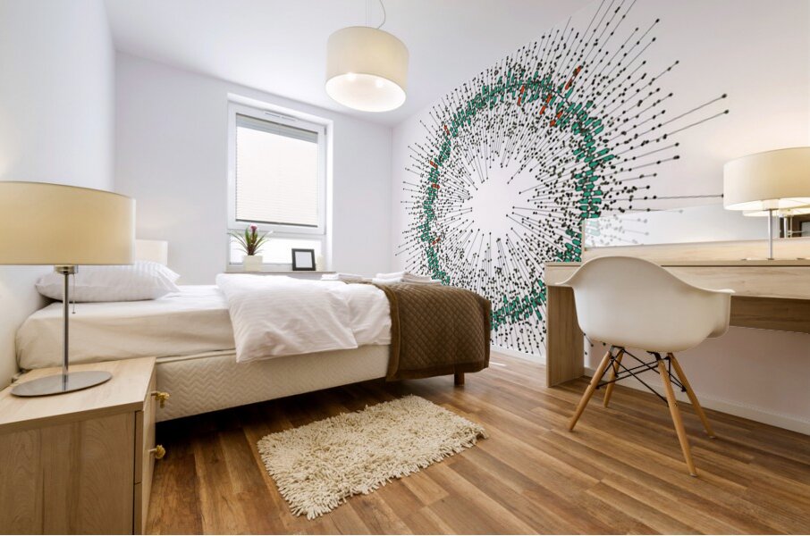 128 confidence intervals N=∞ n=30 1-alpha=90% - theme 2 Mural print