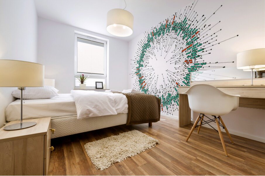 128 confidence intervals N=∞ n=15 1-alpha=90% - theme 2 Mural print