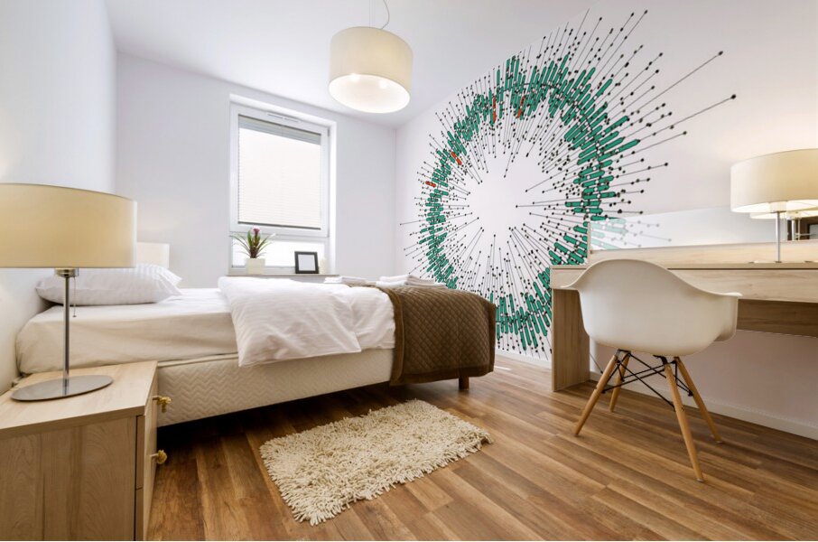 128 confidence intervals N=∞ n=15 1-alpha=95% - theme 2 Mural print