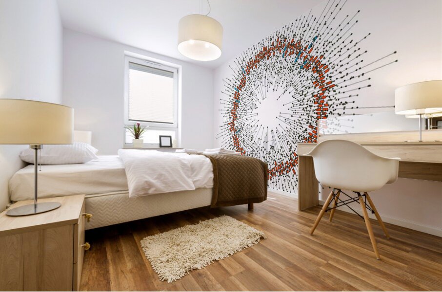 128 confidence intervals N=∞ n=30 1-alpha=90% - theme 1 Mural print