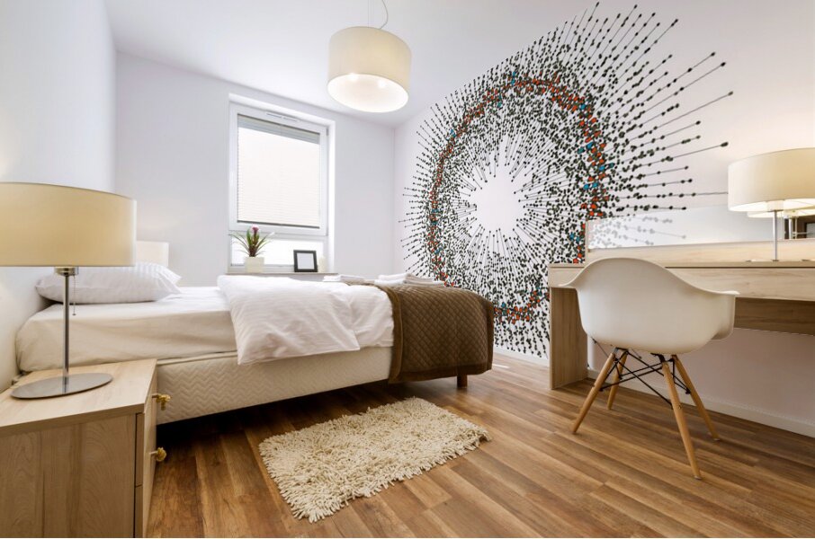 128 confidence intervals N=∞ n=60 1-alpha=90% - theme 1 Mural print