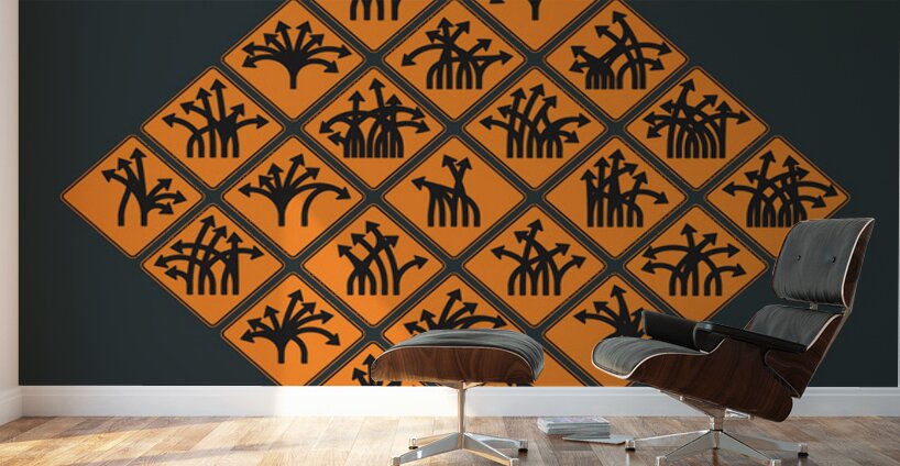 Traffic Delirium 013 Wall Murals